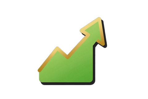 Aufw&auml;rtspfeil f&uuml;r Quotenboost Icon - Golazzo Sportwetten