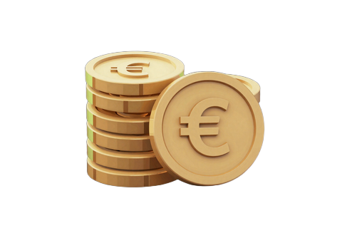 Goldene Cashback-M&uuml;nzen Icon f&uuml;r Cashback-Aktionen im Golazzo Casino