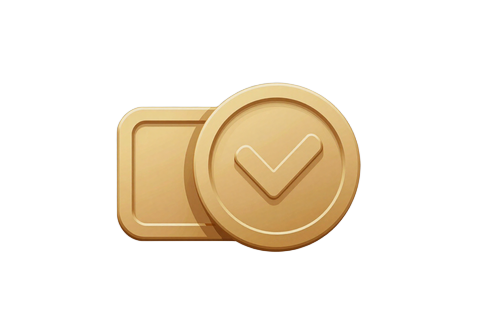 Goldener Cash-Out-Button Icon - Golazzo Sportwetten Auszahlung