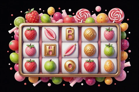 Sweet Bonanza 2500 Candy-Slot mit bunten Frucht-Symbolen bei Golazzo online casino kostenlos